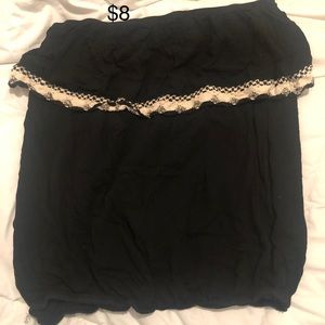 2X Torrid strapless top